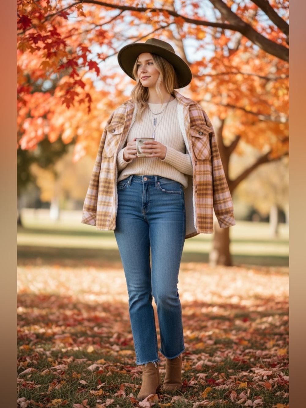 Aerie Sherpa lined jacket shirt‎